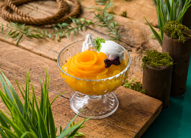 「ズートピア2」OH MY CAFE　＜ジュディ＆ニック＞パーティーパフェ