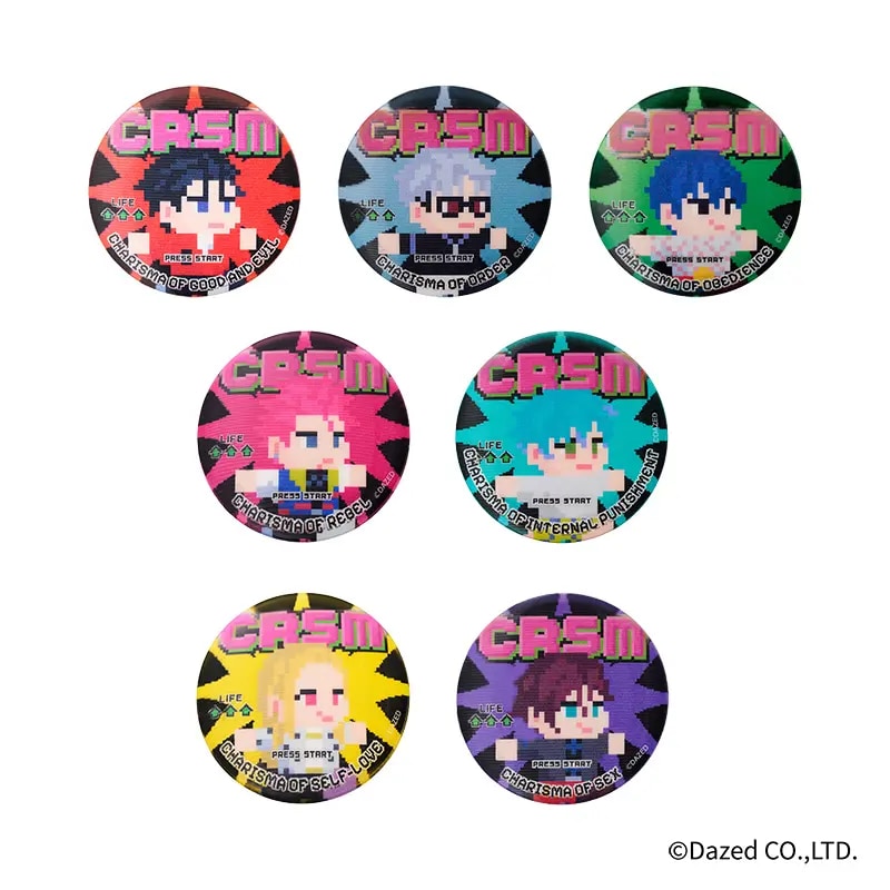 F賞：チェンジング缶バッジ