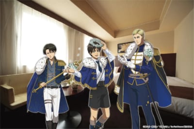 「進撃の巨人×エスクリ」コンセプトルーム宿泊プラン