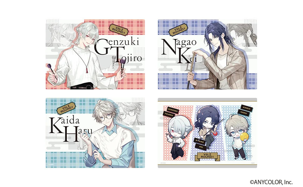 「VΔLZ」×ラウンドワン ノベルティ：B4プラマット