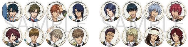 『テニプリ』ホログラムキャラバッジコレクションA/B