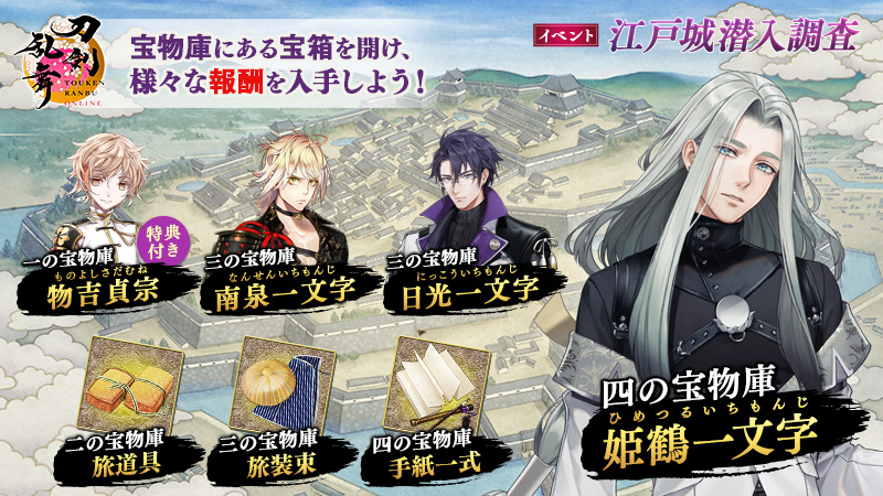 江戸城潜入調査報酬