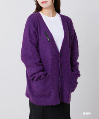 「ブレマイ×ZOZOTOWN」モヘアシャギーニットカーディガン
