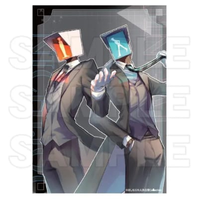 『人外日常コレクション』キービジュアルステッカー トーリ（赤）＆トーリ（青）