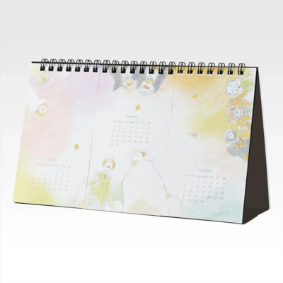 「一番くじ 夏目友人帳 あとりえほん 〜紙飛行機に乗せて〜」C賞：あとりえほんカレンダー