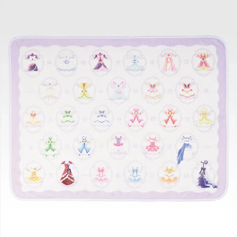 「一番くじ プリキュア ～Shining moment～」D賞 コスチュームデザイン ブランケット