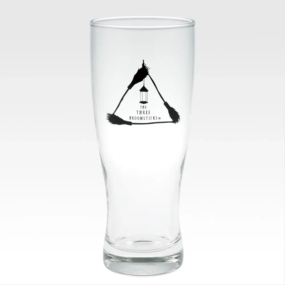 「一番くじ Harry Potter Magical Holiday!」E賞：三本の箒 シェイプグラス