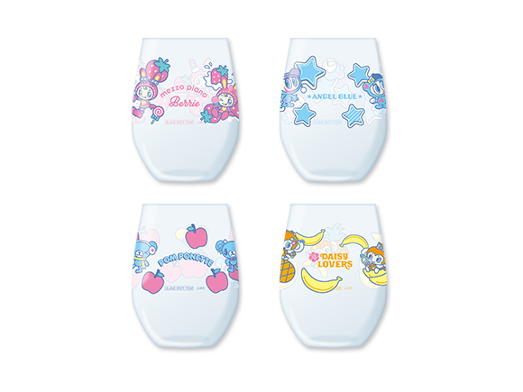 「ナルミヤキャラクターズ×マツキヨココカラ」オリジナルグラス4個セット