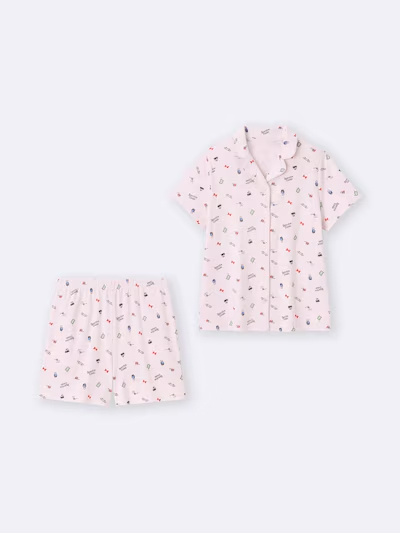 「名探偵コナン×GU」コットンブレンドパジャマ