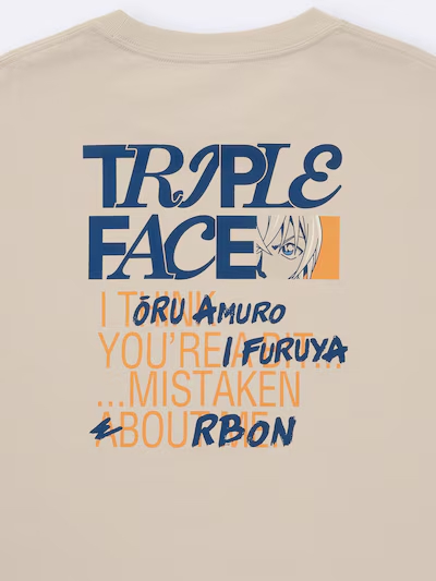 「名探偵コナン×GU」グラフィックT