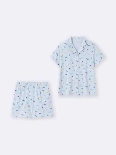 「名探偵コナン×GU」コットンブレンドパジャマ