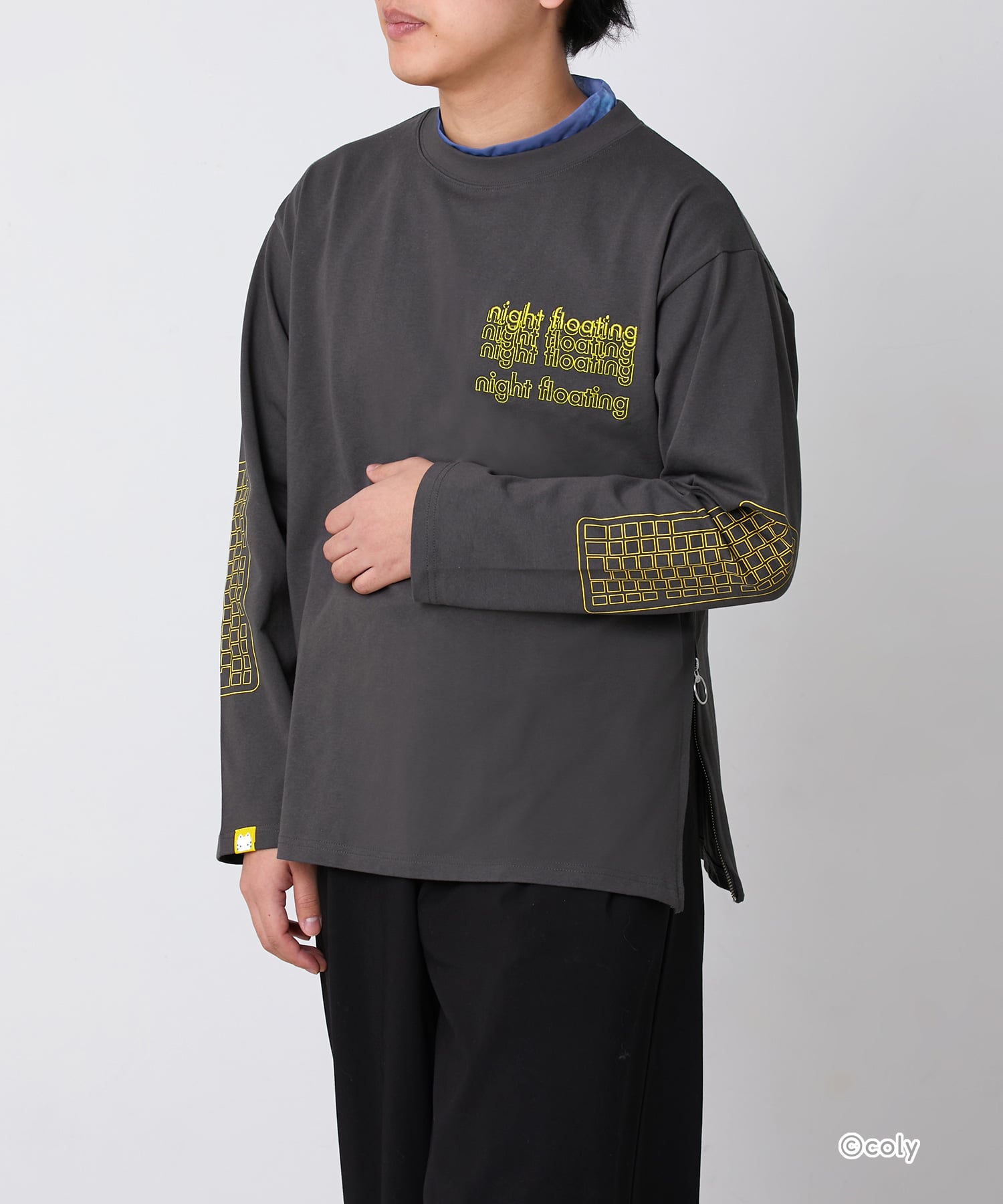 「ブレマイ×ZOZOTOWN」サイドジップロングスリーブTシャツ