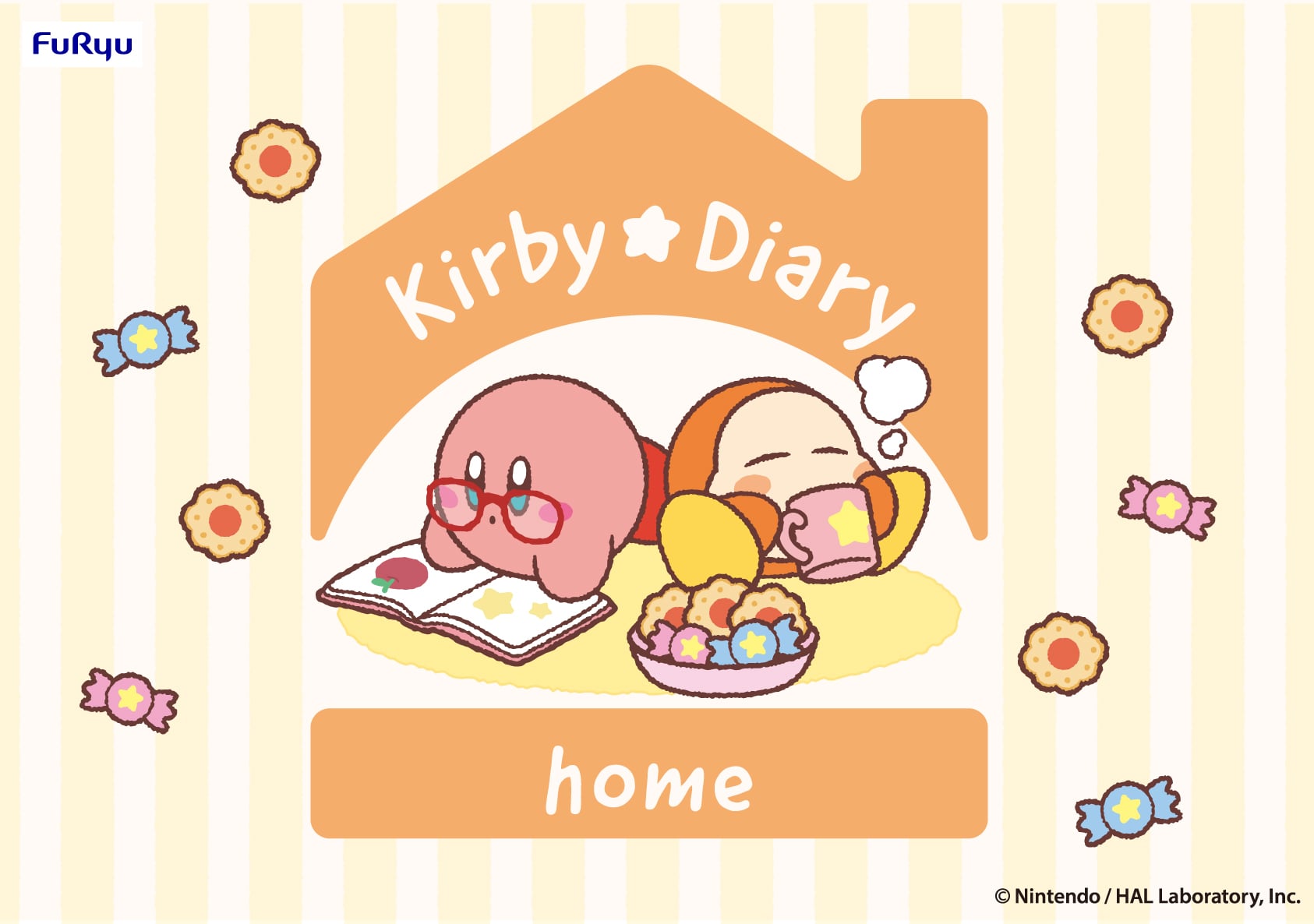 『星のカービィ』フリュープライズ「Kirby★Diary」第2弾「home」が1月より順次登場！おうち時間が癒しに包まれるラインナップ
