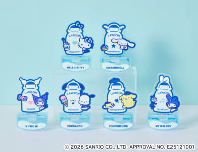 「サンリオ×ローソン」ゆらゆらアクリルスタンド