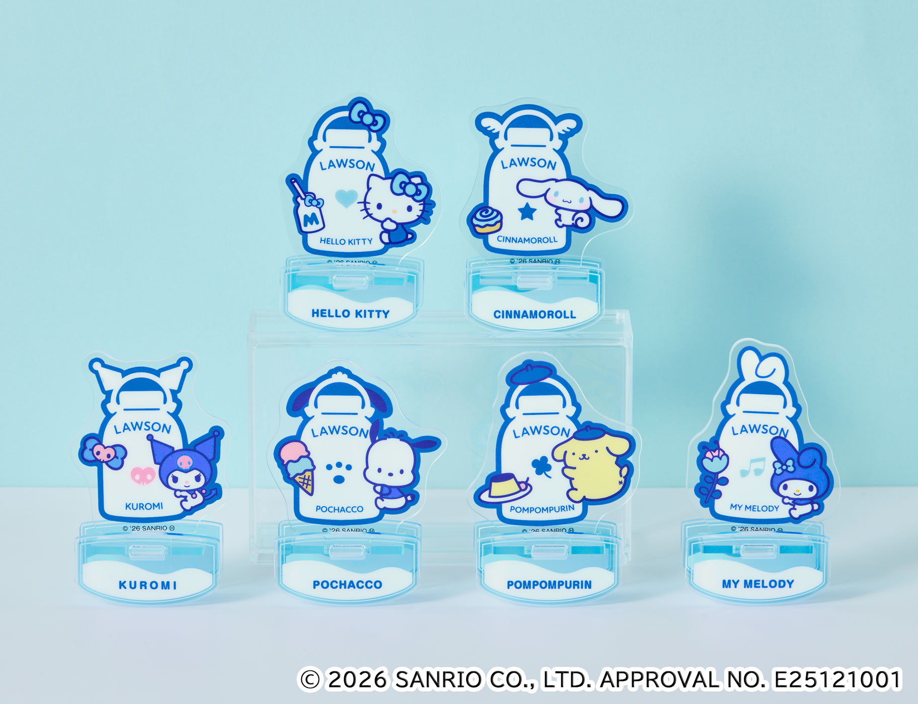 「サンリオ×ローソン」ゆらゆらアクリルスタンド