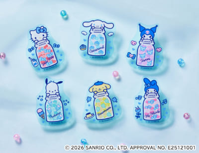 「サンリオ×ローソン」アクリルクリップ