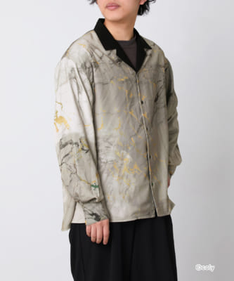 「ブレマイ×ZOZOTOWN」オープンカラーシャツ（須王芦佳）