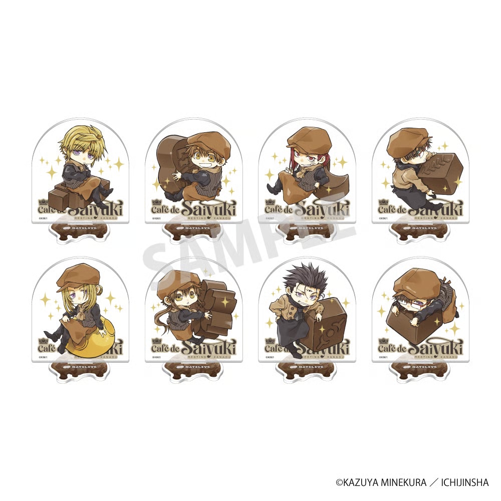 「最遊記×NATSLIVE」デフォルメアクリルスタンド