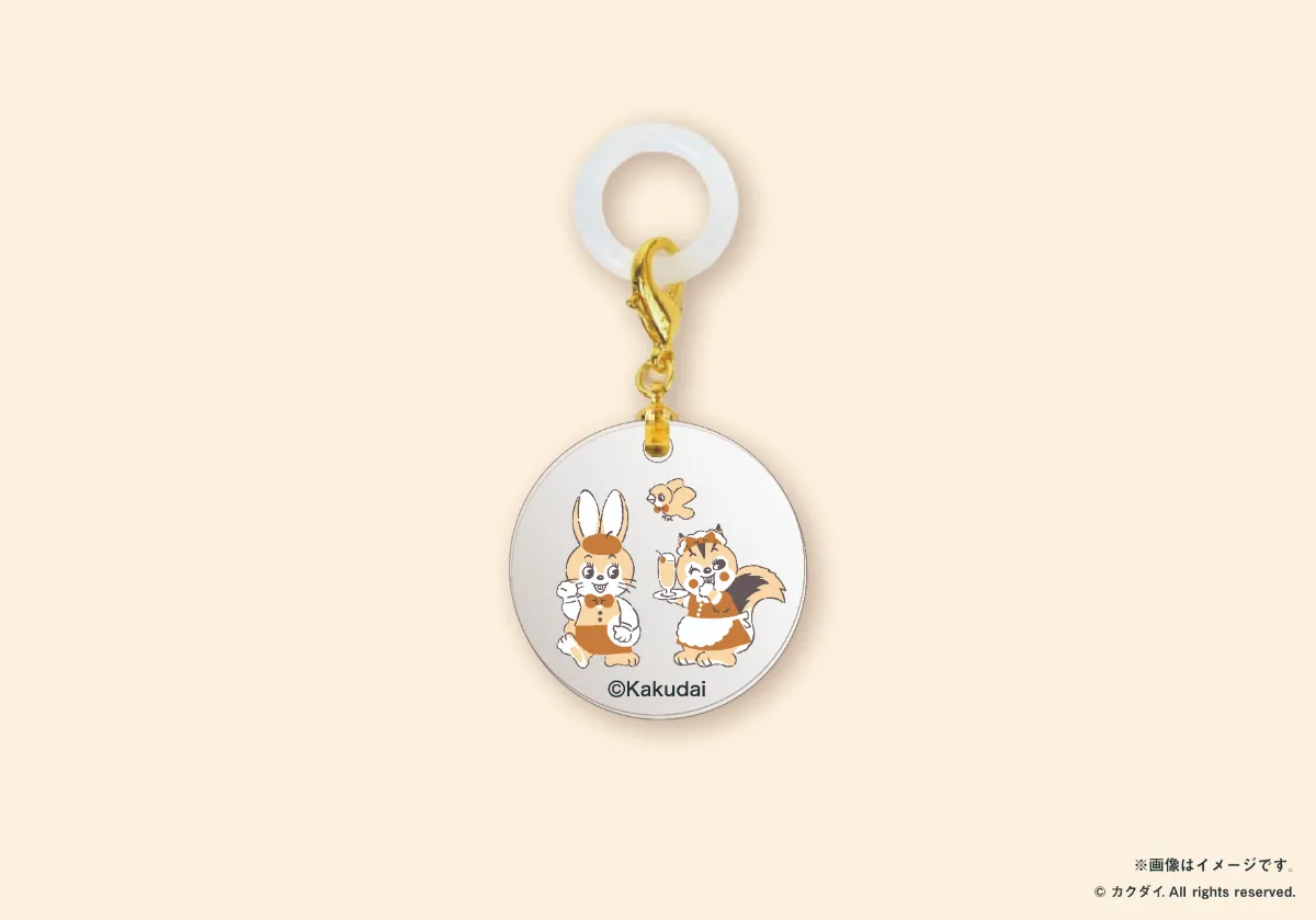 「クッピーラムネのラムネ喫茶」アクリル目印チャーム