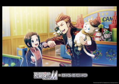 「アイドルマスター SideM×ビッグエコー」展示イラスト