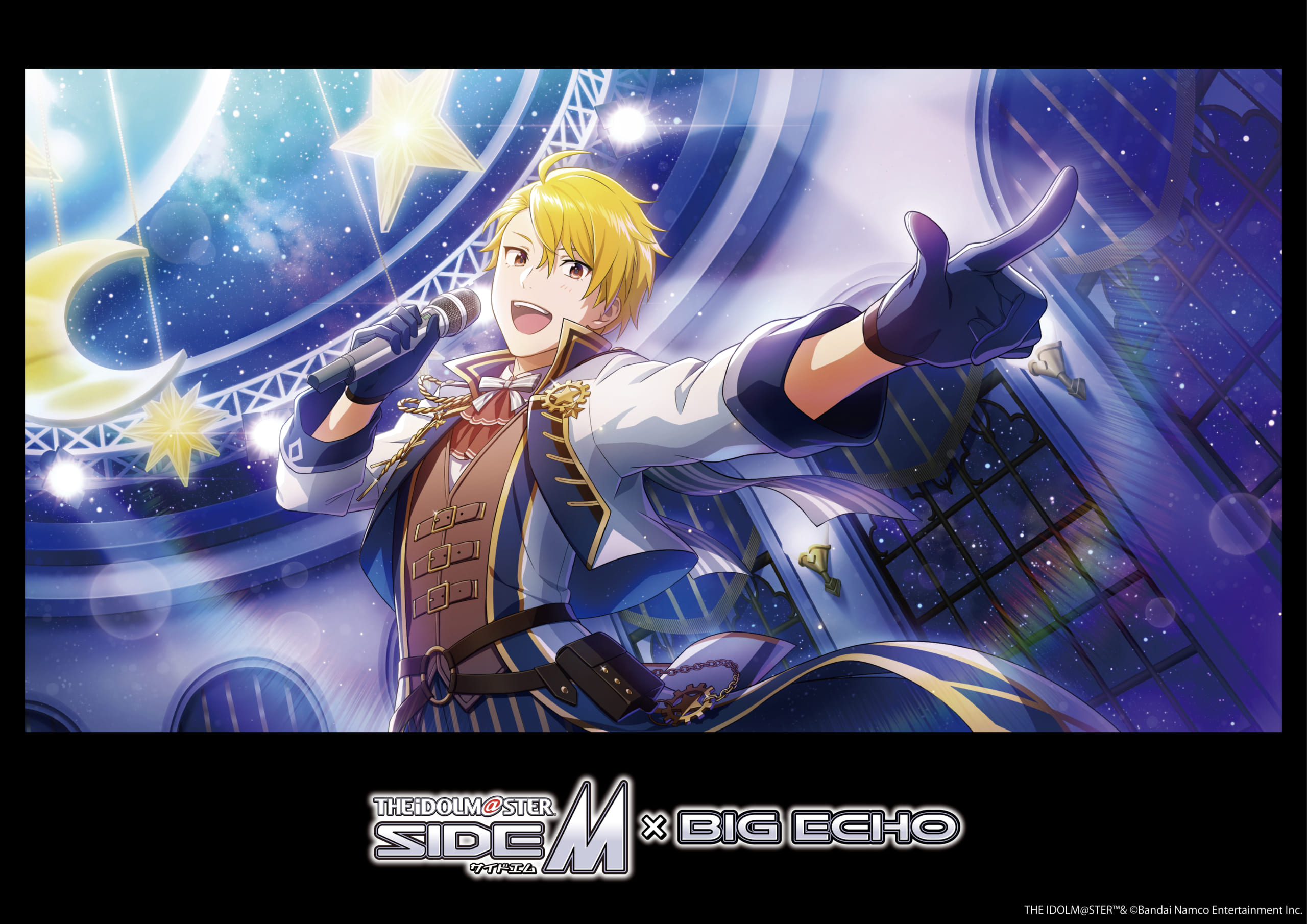 「アイドルマスター SideM×ビッグエコー」展示イラスト