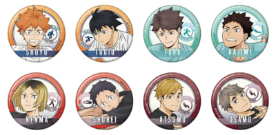 『ハイキュー!!』キャラバッジコレクション