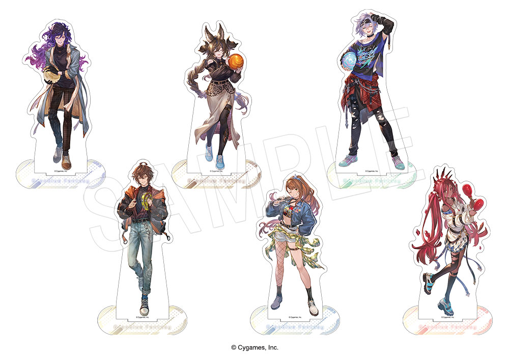 「グランブルーファンタジー×ラウンドワン」アクリルフィギュアスタンド ROUND1コラボver.