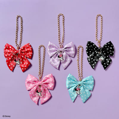 「ディズニー×キャンドゥ」ミニーマウス リボンチャーム