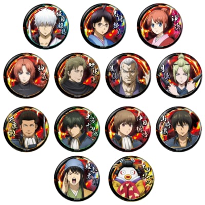 『新劇場版 銀魂 -吉原大炎上-』劇場グッズ ランダム缶バッジ