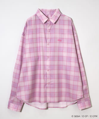 「プロセカ×ZOZOTOWN」チェックシャツ