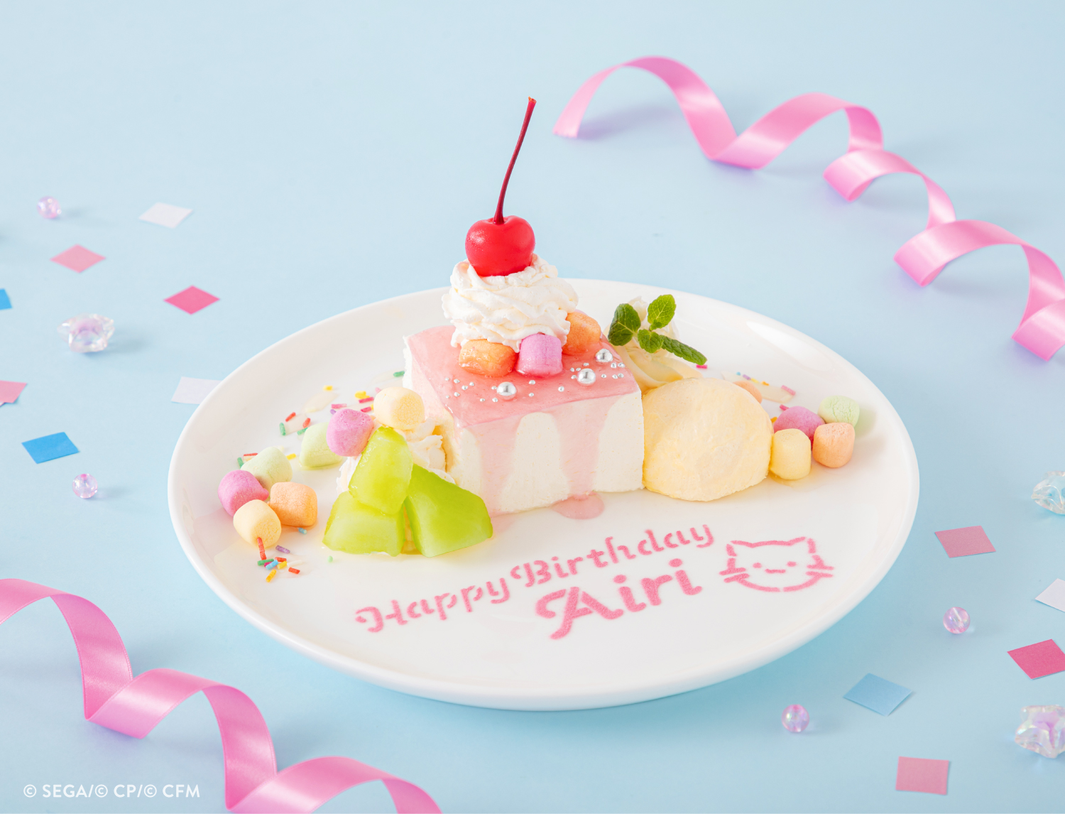 「MUSIC & DINER ～Melopale～」バースデーチーズケーキ〜Airi〜