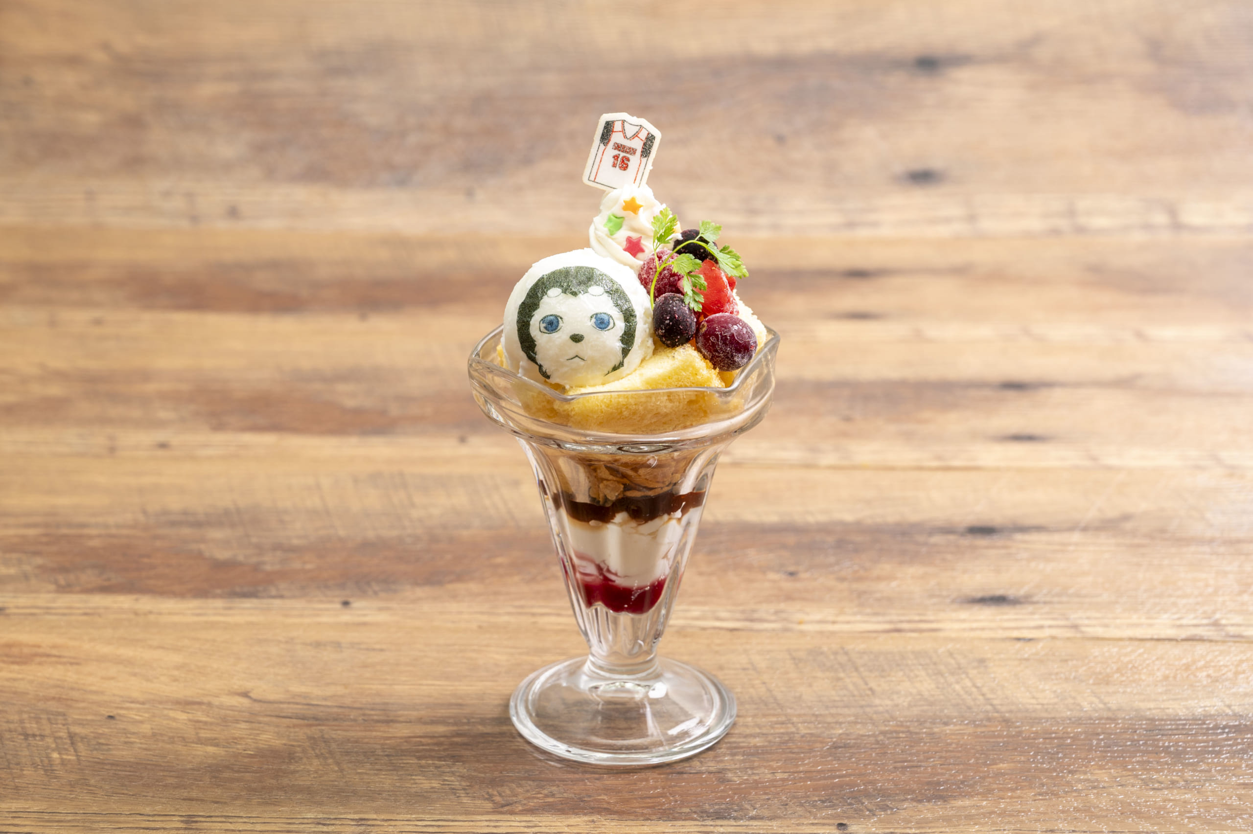 「黒子のバスケ×GiGO」パフェメニュー