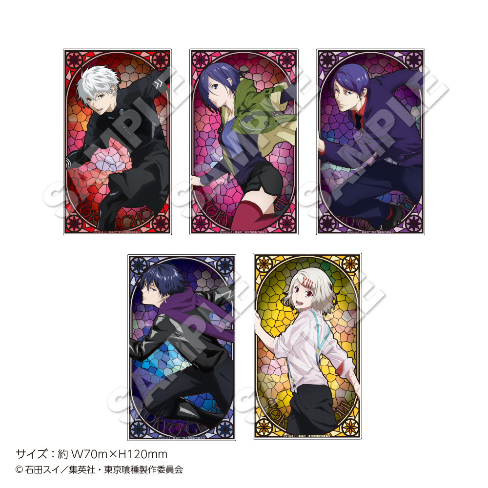 「東京喰種 トーキョーグール×22カレー」アクリルブロックフィギュア