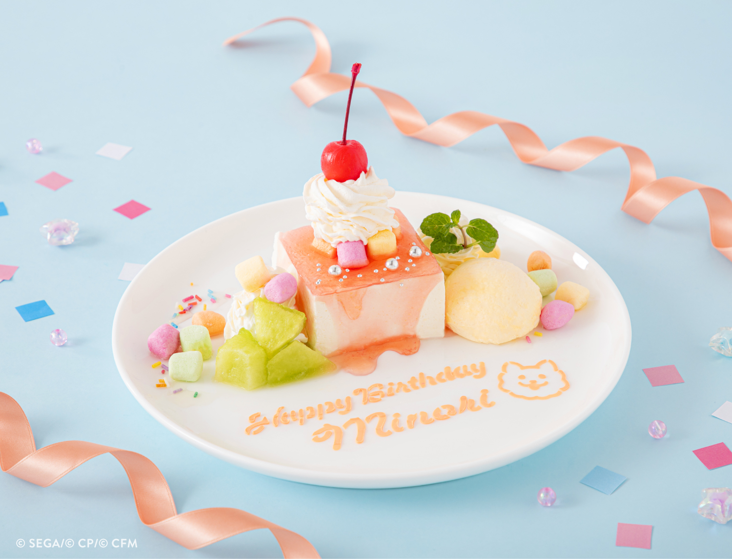 「MUSIC & DINER ～Melopale～」バースデーチーズケーキ〜Minori〜