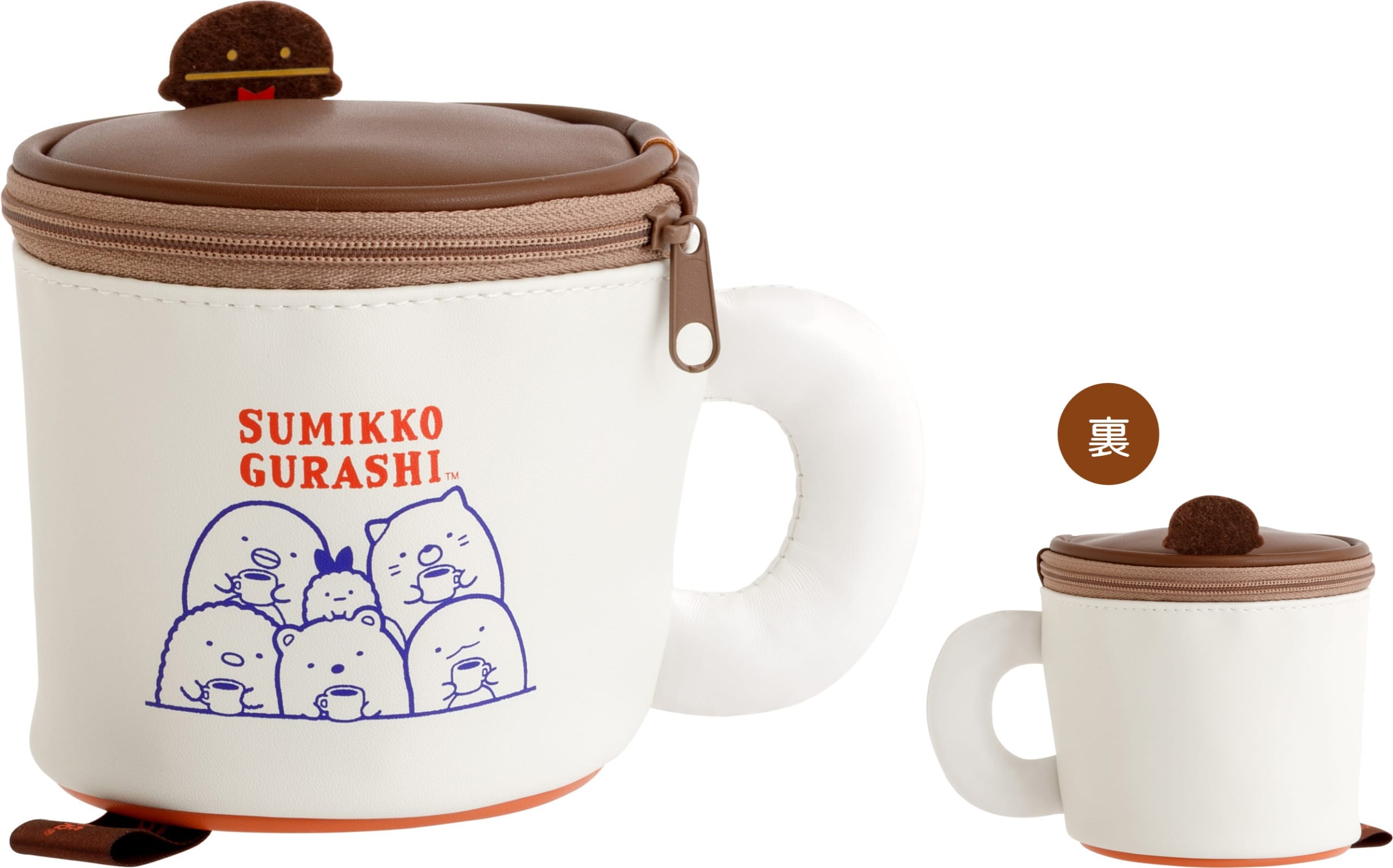 「すみっコぐらし×コメダ珈琲店」ポーチ