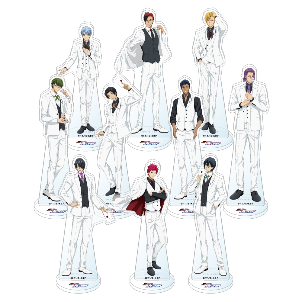 「黒子のバスケ×GiGO」アクリルスタンド ～白スーツver.～