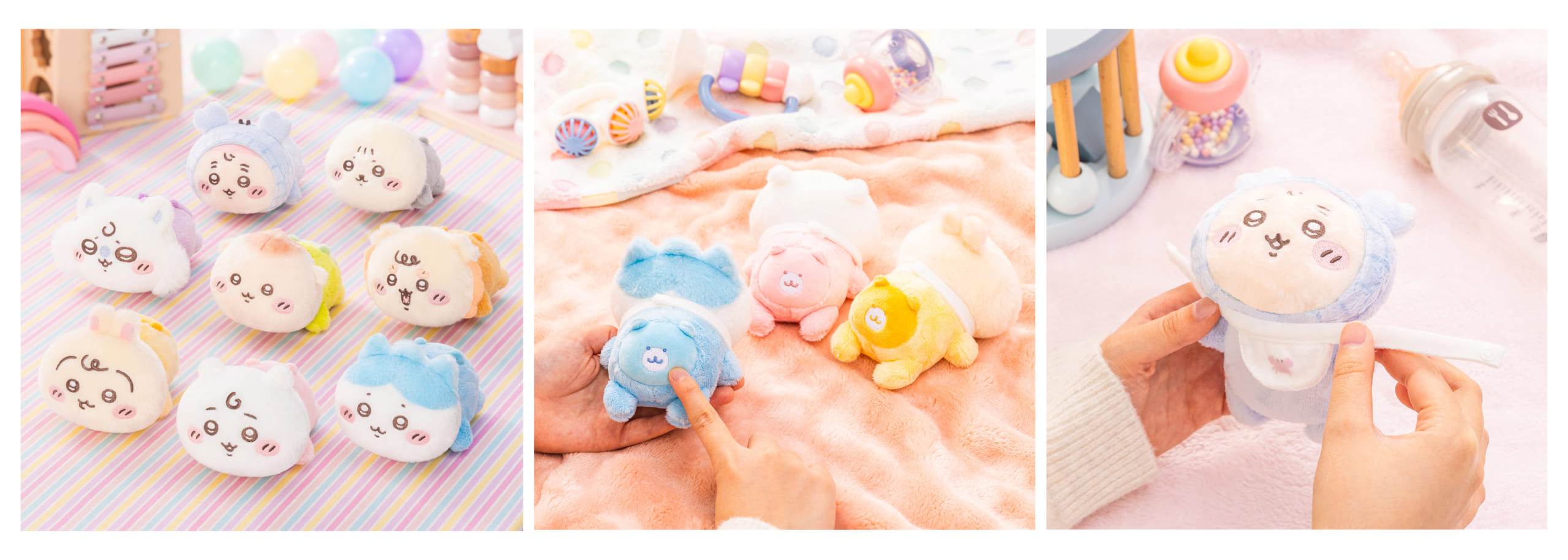 「ちいかわベビー」ハイハイぬいぐるみ