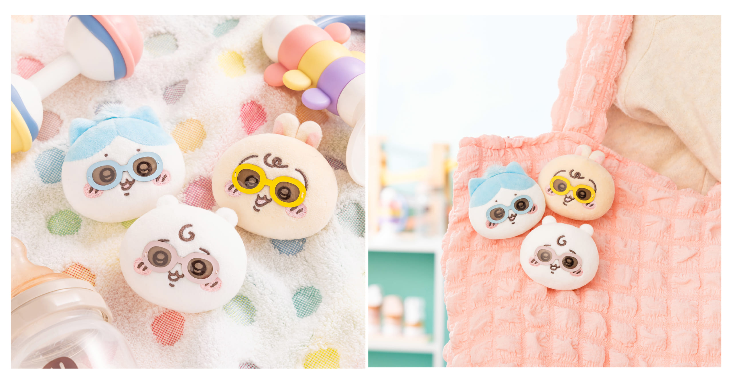 「ちいかわベビー」ぬいぐるみおかおバッジセット