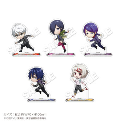 「東京喰種 トーキョーグール×22カレー」ミニアクリルスタンド