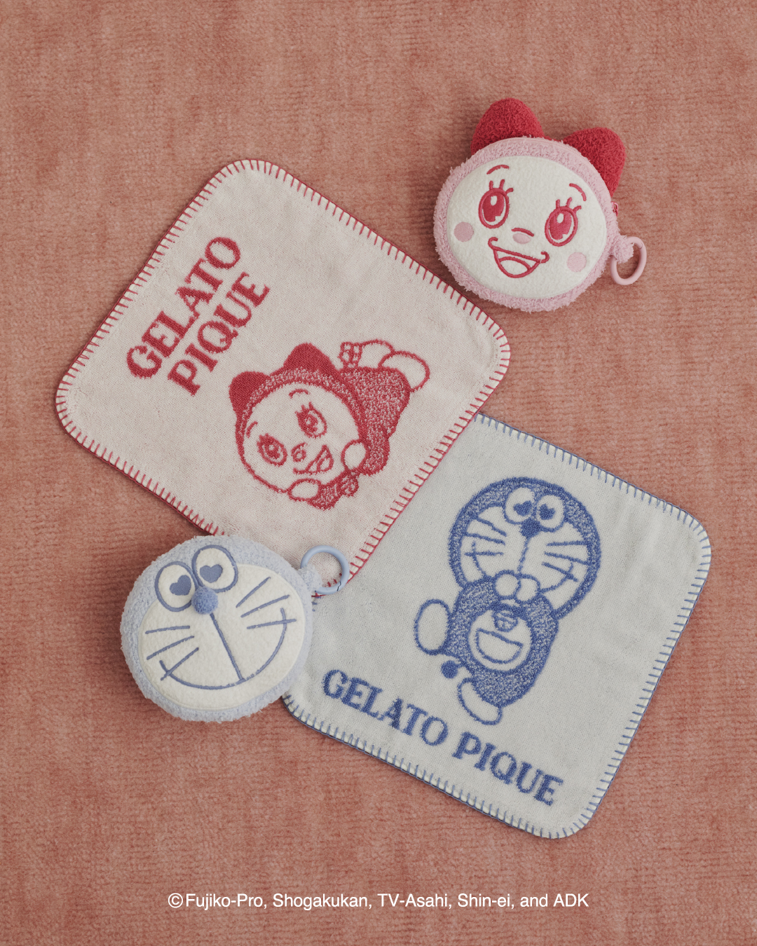 「ドラえもん×ジェラート ピケ」雑貨シリーズ