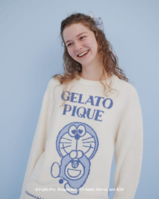 「ドラえもん×ジェラート ピケ」ニットシリーズ&nbsp;喜怒哀楽 ＜喜＞