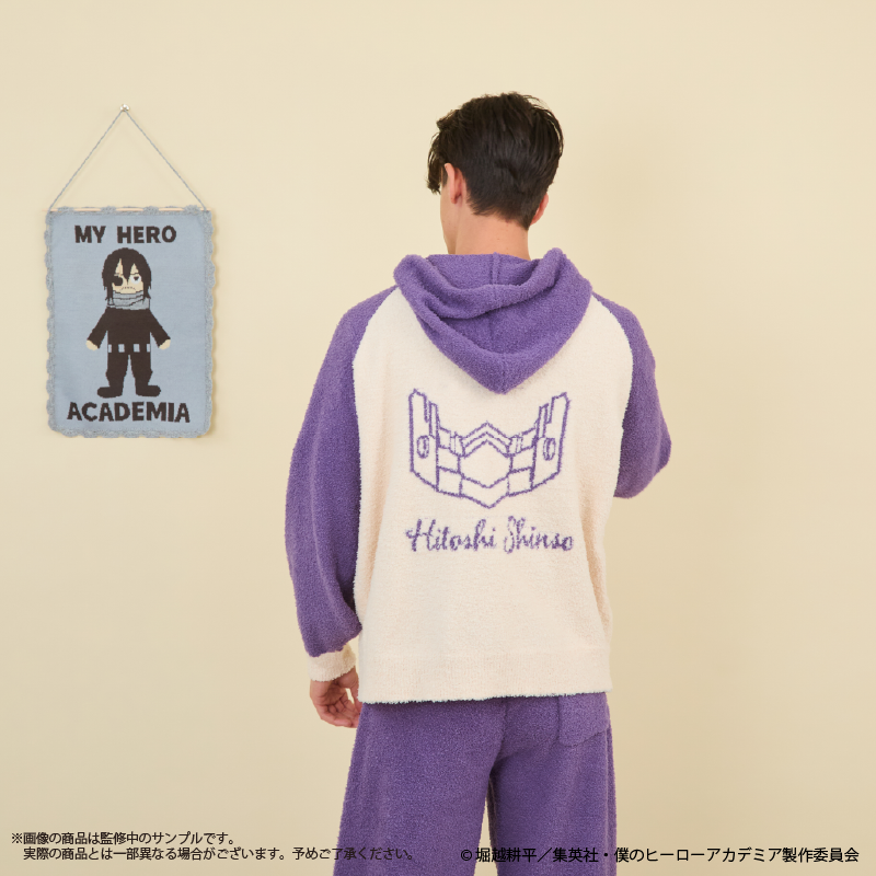 「ヒロアカ×Palude」ルームウェアパーカー