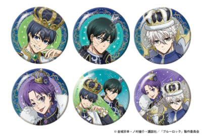 『ブルーロック』メタリック缶バッジ