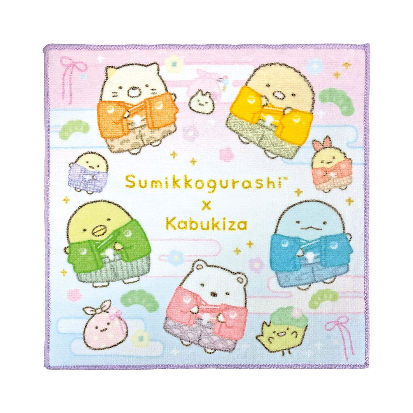 「すみっコぐらし×歌舞伎座」ミニタオル