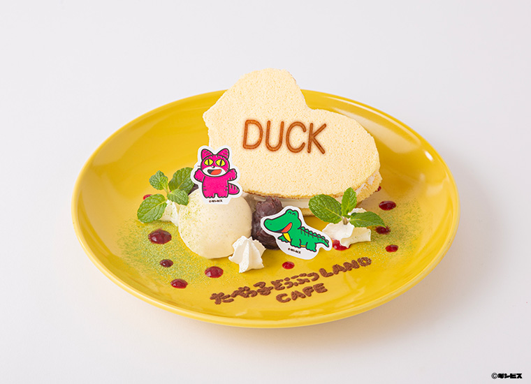 「たべっ子どうぶつLAND CAFE」愛知限定：ねこさんとわにさんのふわふわあんバターサンド