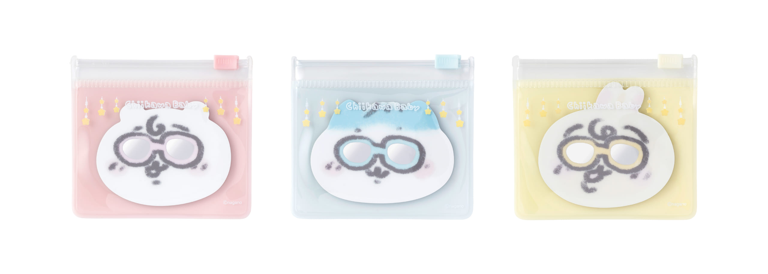 「ちいかわベビー」ポーチ入りミニアクリルミラー