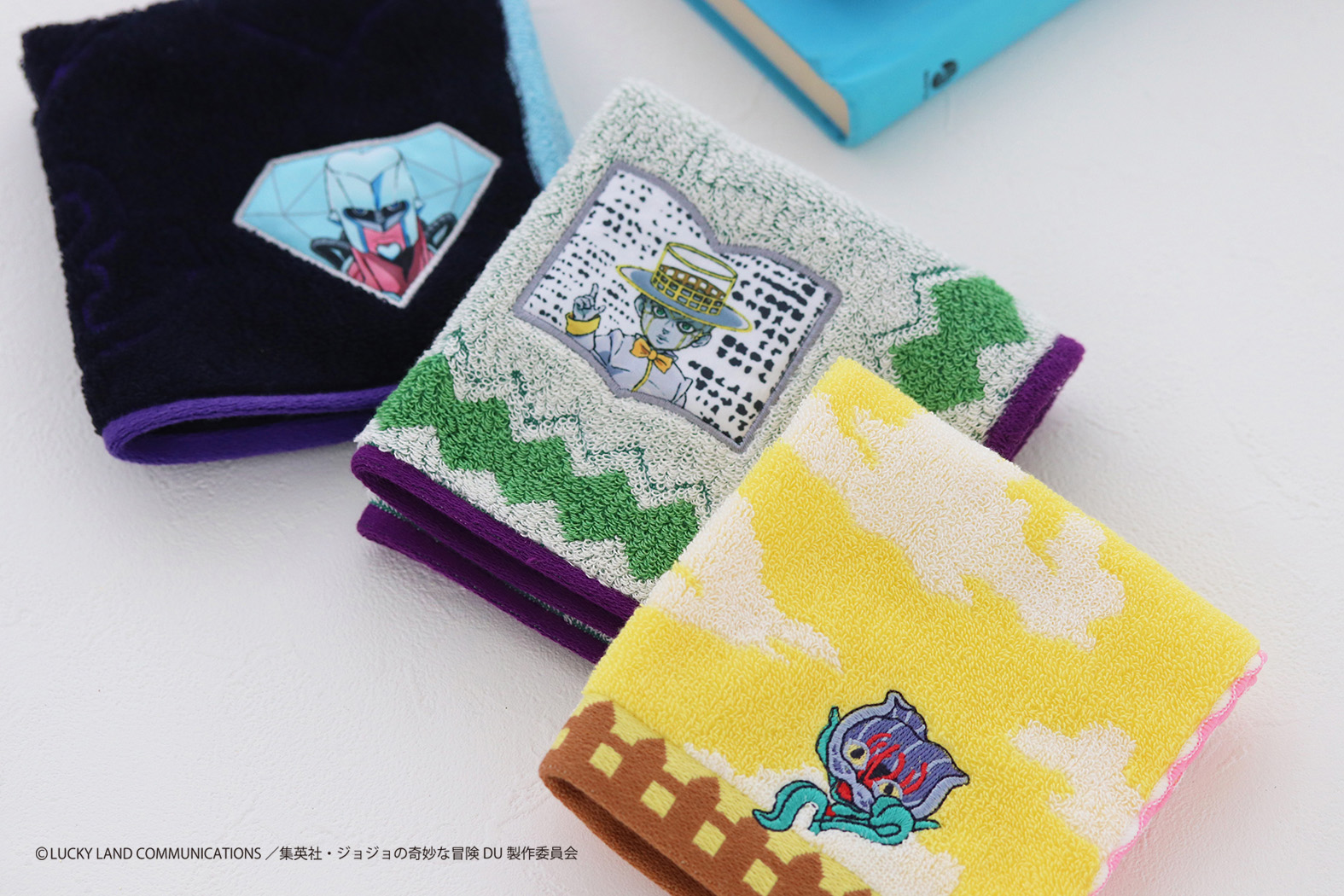 『ジョジョの奇妙な冒険 ダイヤモンドは砕けない』タオルハンカチ