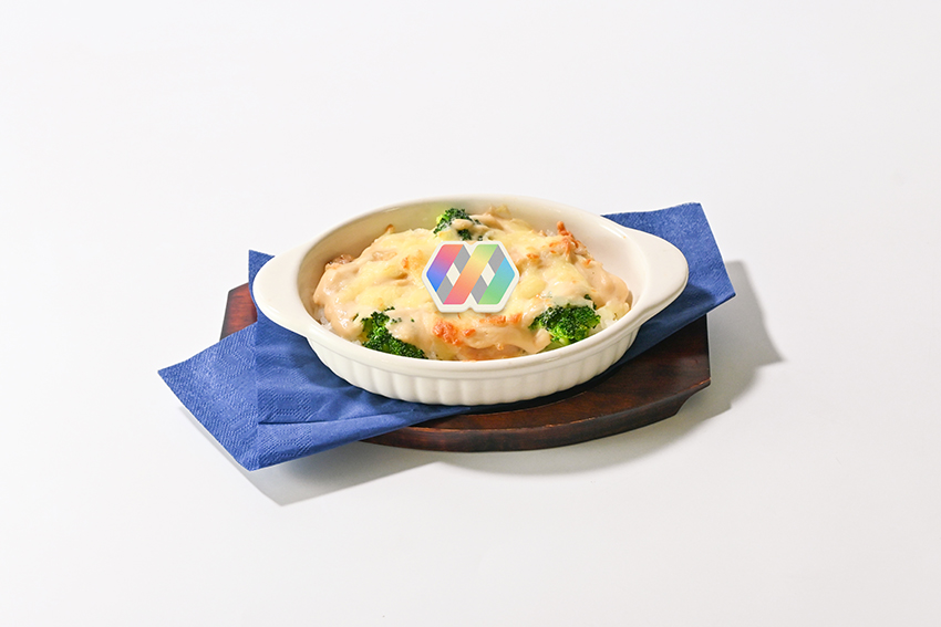 「アイナナ×アニメイトカフェ」レインボーシティカフェのホワイトドリア