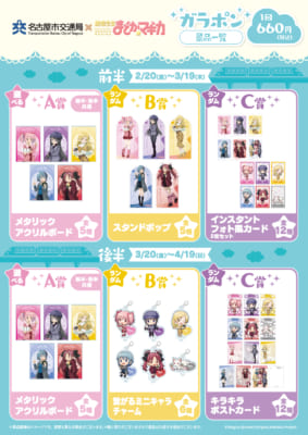 『まどマギ』×JR東海「推し旅」ガラポンくじ