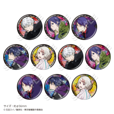 「東京喰種 トーキョーグール×22カレー」トレーディング缶バッジ